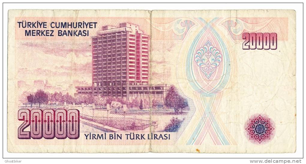 20000 Liras - 1970 - Turkey