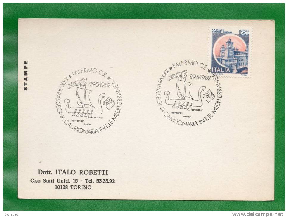 13 ITALIA 1979-93  Marcas De Barcos-SobreS  Circulado Y Tarjetas Filatélicas - Philatelic Cards