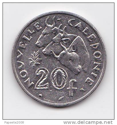 Nouvelle Calédonie - Pièce De 20 F CFP - 1991 - New Caledonia