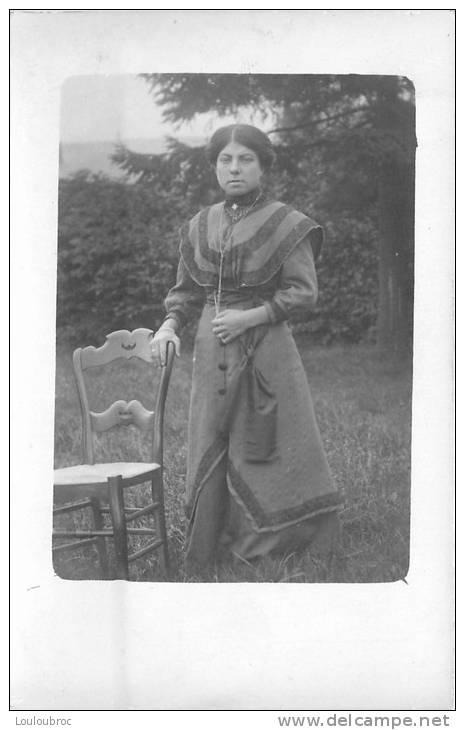 FORGES LES CHIMAY CARTE PHOTO D'UNE FEMME PHOTO BERTRAND - Chimay