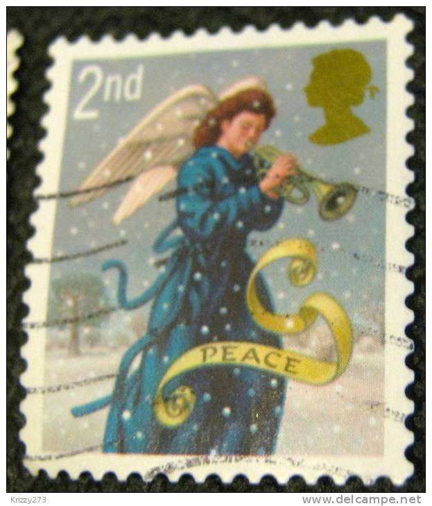 Great Britain 2007 Chrisrmas Angel Peace 2nd - Used - Unclassified