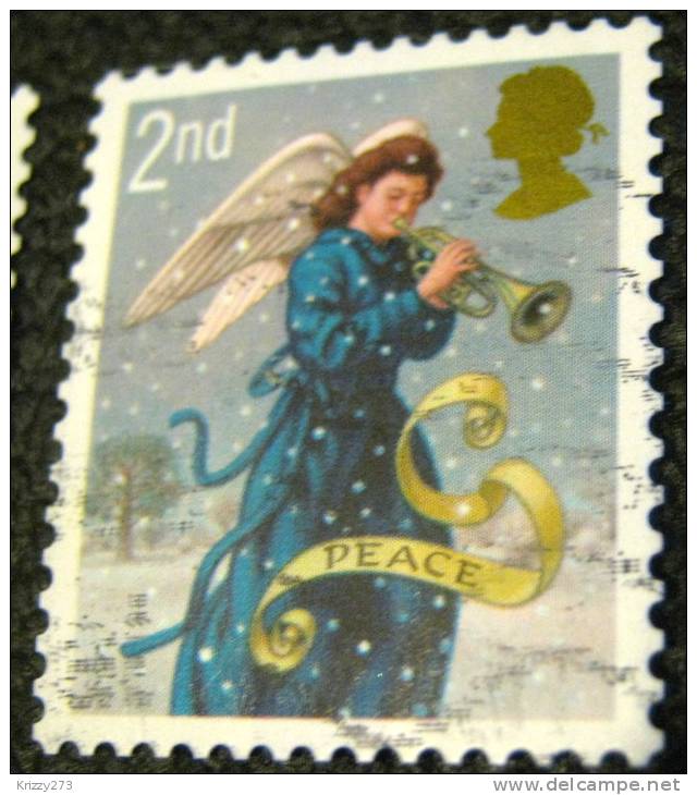 Great Britain 2007 Chrisrmas Angel Peace 2nd - Used - Non Classificati