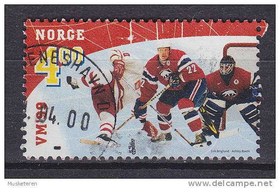 ## Norway 1999 Mi. 1310    4.00 Kr Eishockey-Weltmeisterscha Ft - Used Stamps