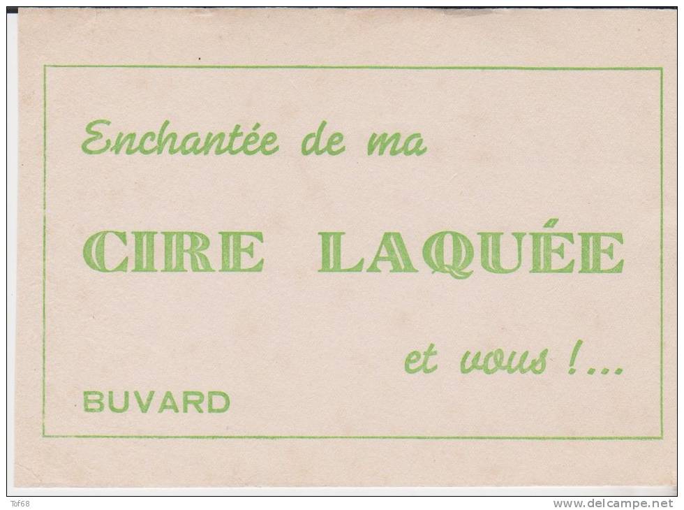 Buvard Cire Laquée - L