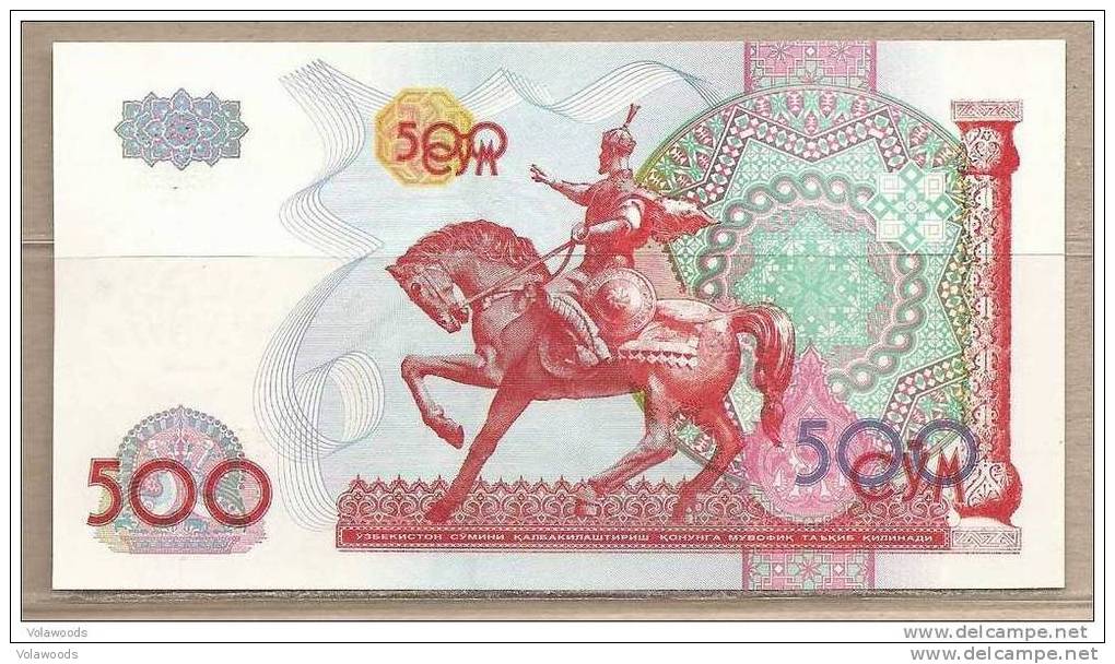 Uzbekistan - Banconota Non Circolata Da 500 Som - 1999 - Oezbekistan