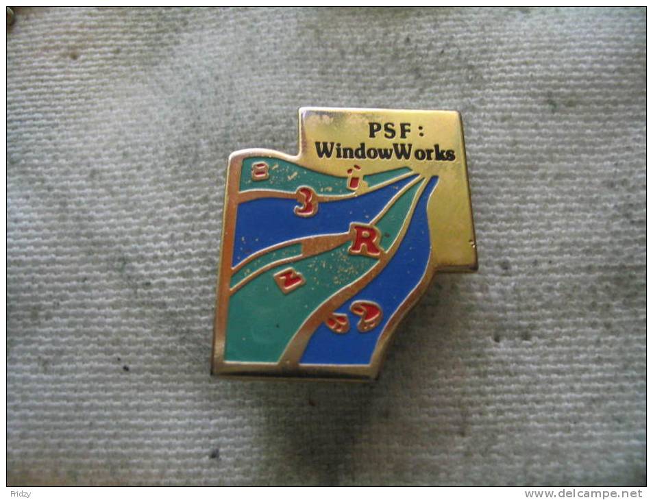 Pin's PSF: Windows Works - Informatik