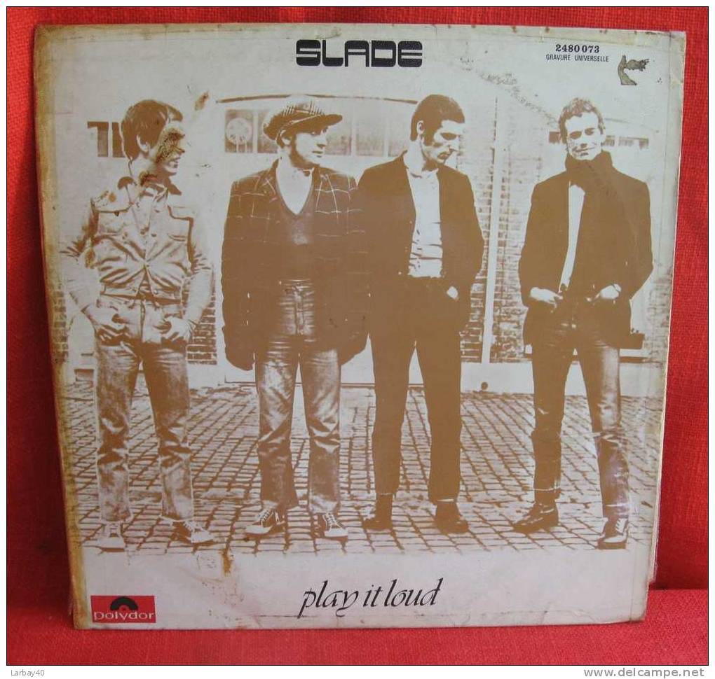 Play It Loud Slade 33 Tours - Disco & Pop