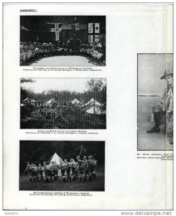 Jamboree, April 1923, Photographic Supplement, Scouts - Scoutismo