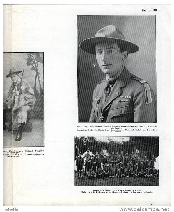 Jamboree, April 1923, Photographic Supplement, Scouts - Scouting