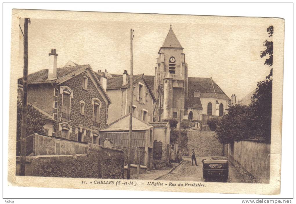 Chelles L'église Rue Du Presbytére - Chelles