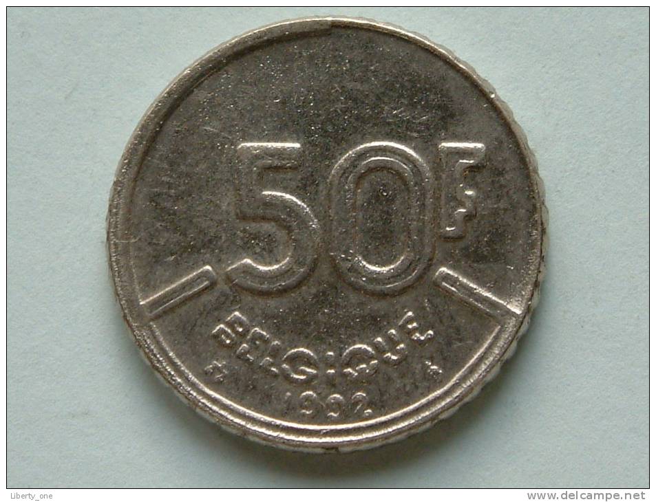 1992 FR - 50 Franc / Morin 830 ( Uncleaned - For Grade, Please See Photo ) ! - 50 Frank