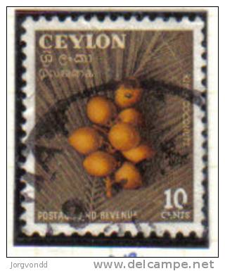 Ceylon-1954-Freimarke (281)gest.° - Ceylon (...-1947)