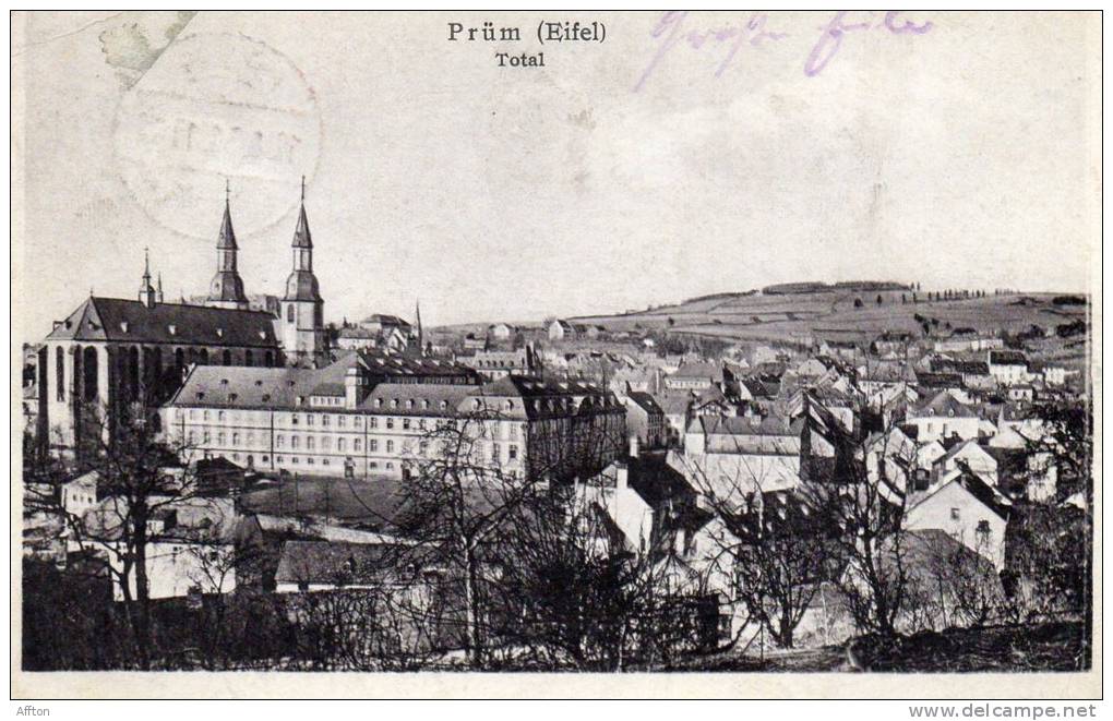 Prüm Eifel Old Postcard - Pruem