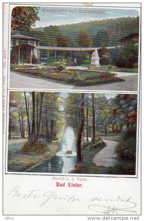 Bad Elster 1900 Postcard - Bad Elster