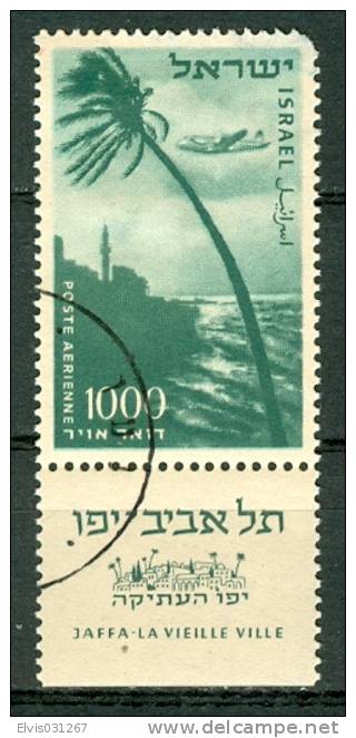 Israel - 1952, Michel/Philex No. : 86, - USED - Full Tab - Light Damage On Right Top Corner - *** - Oblitérés (avec Tabs)