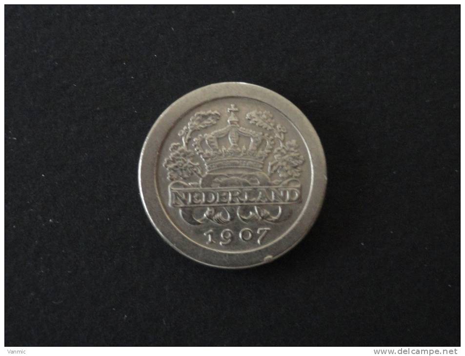 1907 - 5 Cents - Pays-Bas - 5 Centavos