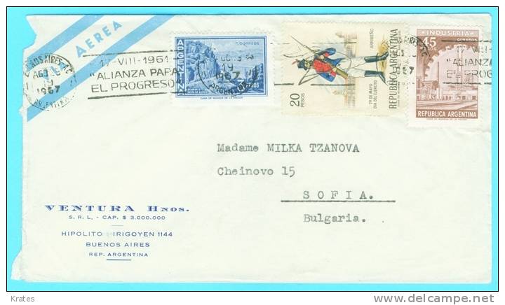 Old Letter - Argentina - Luftpost