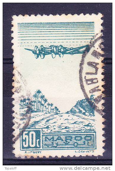 Maroc PA N°50 Oblitéré - Poste Aérienne
