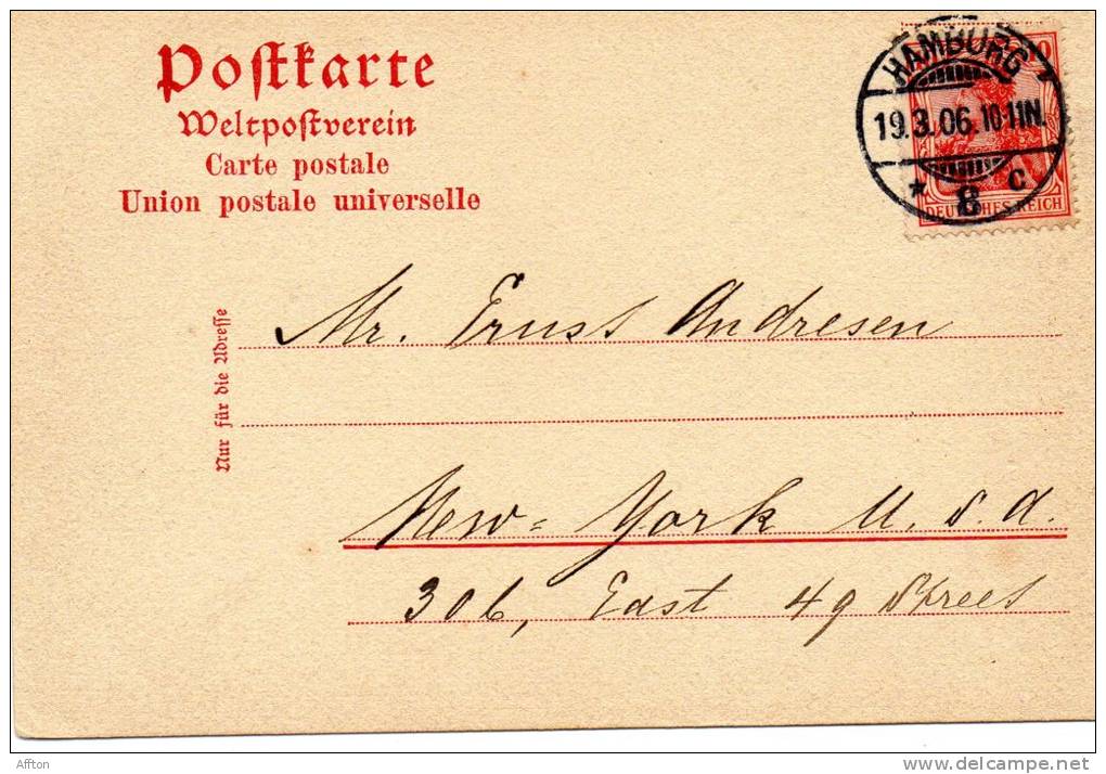 Lauenburg A.d. Elbe 1900 Postcard - Lauenburg