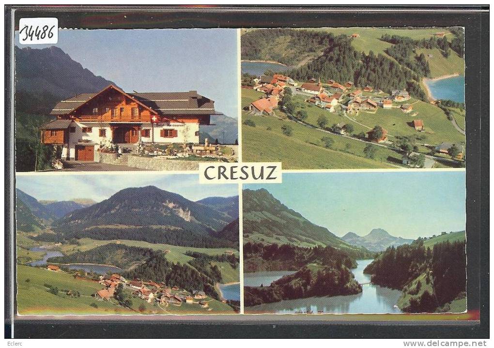 CRESUZ - MULTIVUE  - TB - Crésuz