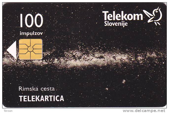 Slovenia, 043, Rimska Cesta / Pomembne Klicne Številke V Sloveniji, Planets, 2 Scans. - Slovénie