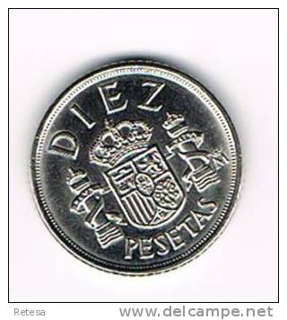 SPANJE DIEZ  PESETAS 1983  JUAN CARLOS - 10 Pesetas