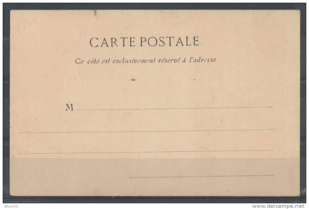 75 - PARIS 1 - La Course Des Midinettes - Le Contrôle De Départ - Au Jardin Des Tuileries - Précurseur - CM 1 - Arrondissement: 01