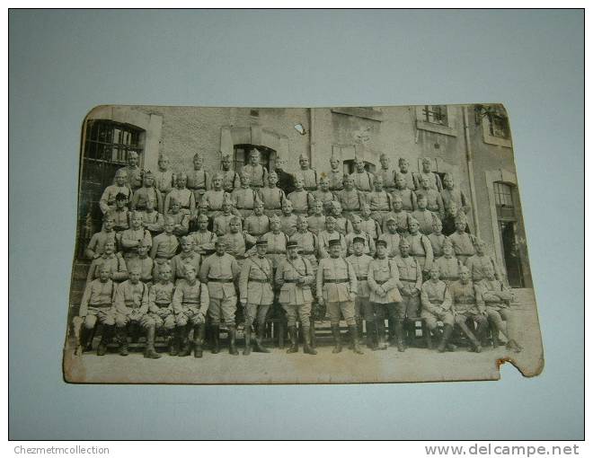 CPA PHOTO SOLDATS 47 EME REGIMENT FOURRAGERES BOUHOURS LE PERREUX SEINE 508 - Régiments