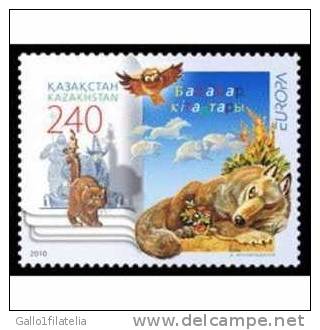 2010 - KAZAKHSTAN - EUROPA CEPT - LIBRI PER BAMBINI / CHILDREN BOOKS. MNH - 2010