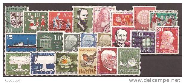 BRD 1957 O - MICHELWERT LOT - 20,50 EURO (101) - Collections