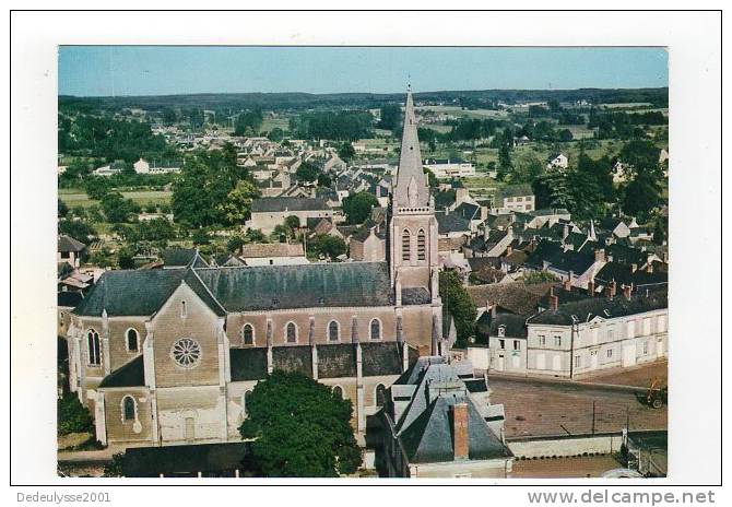 Nov12  7257792  Mayet   L'église   Vue Aérienne - Mayet