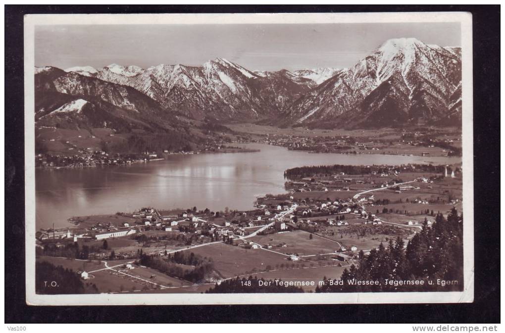 LAKE,MOUNTAIN,BADE WIESSEE ,GERMANY - Bad Wiessee