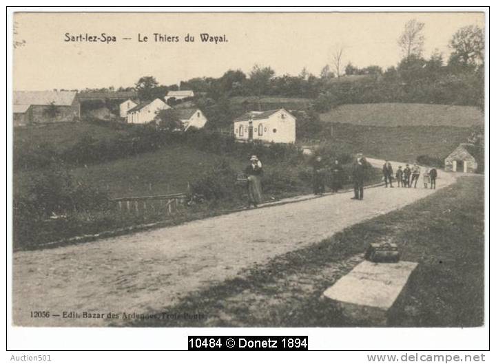 10484g Le THIERS Du WAYAL - Sart-lez-Spa - Chemin (D) - Jalhay