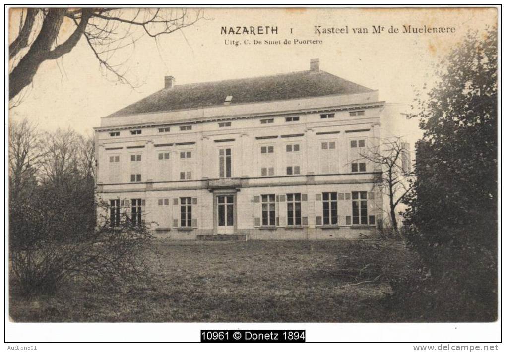 10961g KASTEEL Van Mr. Muelenaere - Nazareth - Nazareth