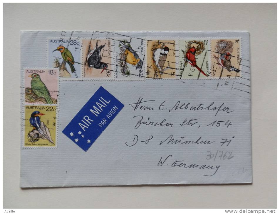 30/762  LETTRE AUSTRALIE - Autres & Non Classés