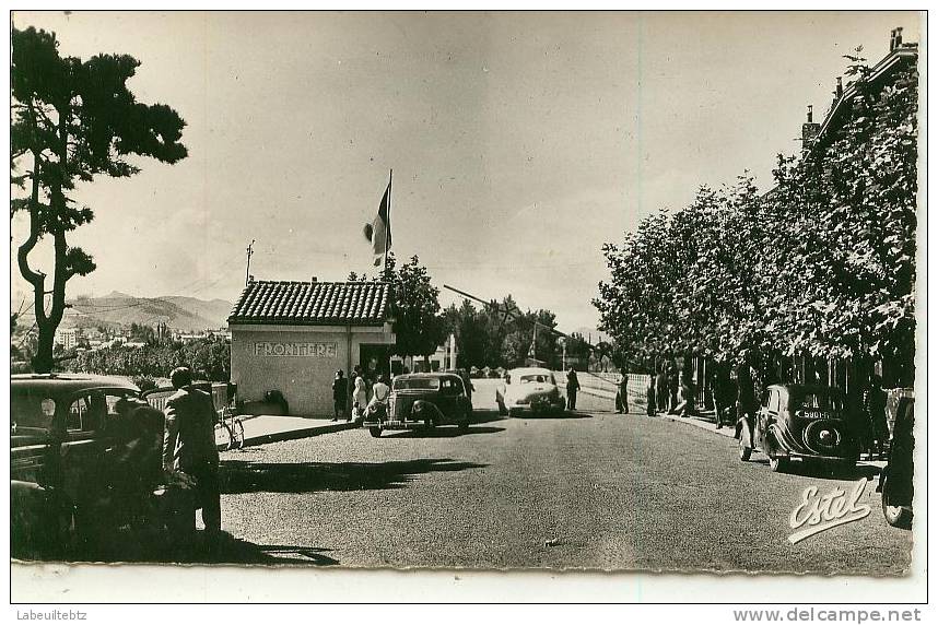 HENDAYE - Passage Des Douanes      PRIX FIXE ( Voiture ) - Hendaye