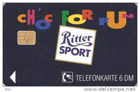 Germany - K356 - 07.1994 - Chocolate - Ritter Sport Nugat - 7.000ex - K-Series: Kundenserie