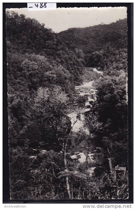 Madagascar - Environs De Fianarantsoa : Ranomafana (600 M) Les Chutes De La Namorona (1957) (-488) - Madagascar