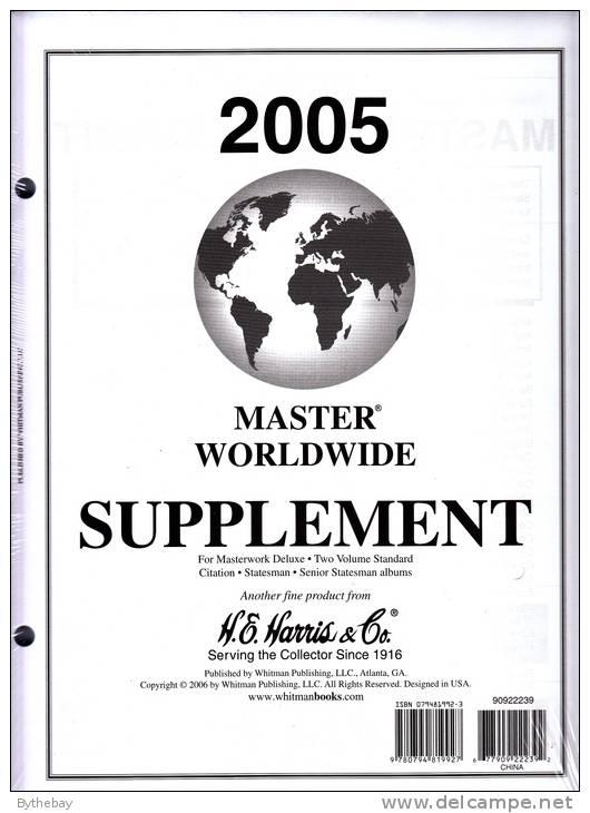 Harris Worldwide 2005 Supplement - Pre-printed Pages