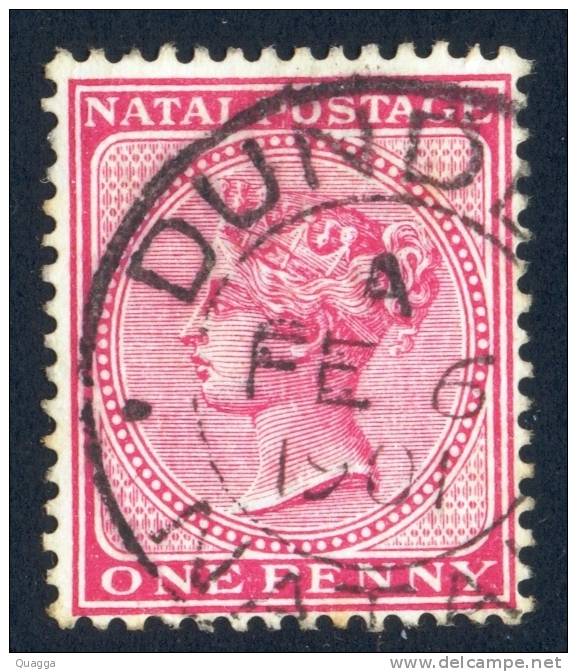 Natal Postmark DUNDEE Cancel. - Natal (1857-1909)