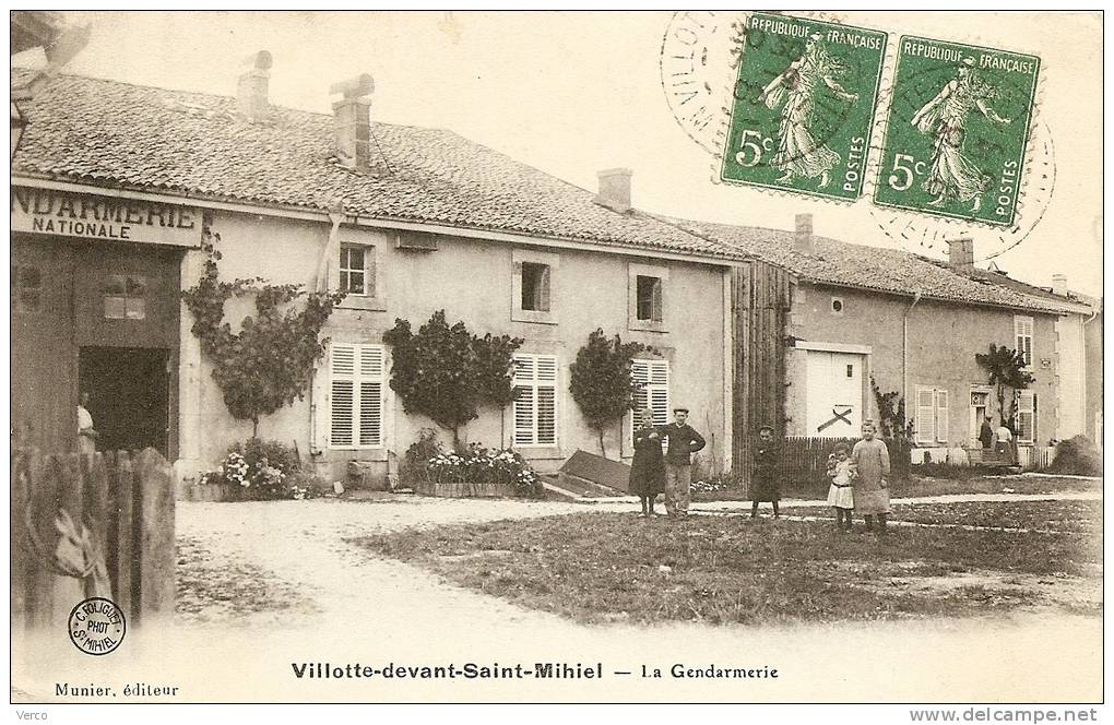 Carte Postale Ancienne De VILLOTTE DEVANT SAINT MIHIEL - Sonstige & Ohne Zuordnung