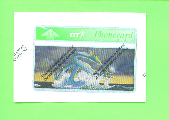 UK - Optical Phonecard As Scan (Mint And Sealed) - BT Emissioni Pubblicitarie