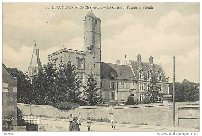 Indre-et-Loire: Nov12 24 : Beaumont-la-Ronce  -  Château - Beaumont-la-Ronce
