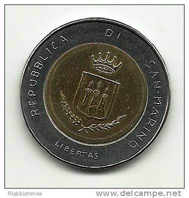 1983 - San Marino 500 Lire   ----- - Saint-Marin