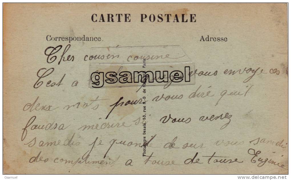 D-28 - La Ville Aux-Nonains - Route De Digny - Attelage - Entreprise De Maçonnerie - Café - Tabac. - (scan Recto-verso). - Otros & Sin Clasificación