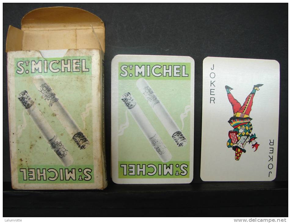 JC. 20. Jeu De Cartes Des Cigarettes Saint Michel - 54 Cartes