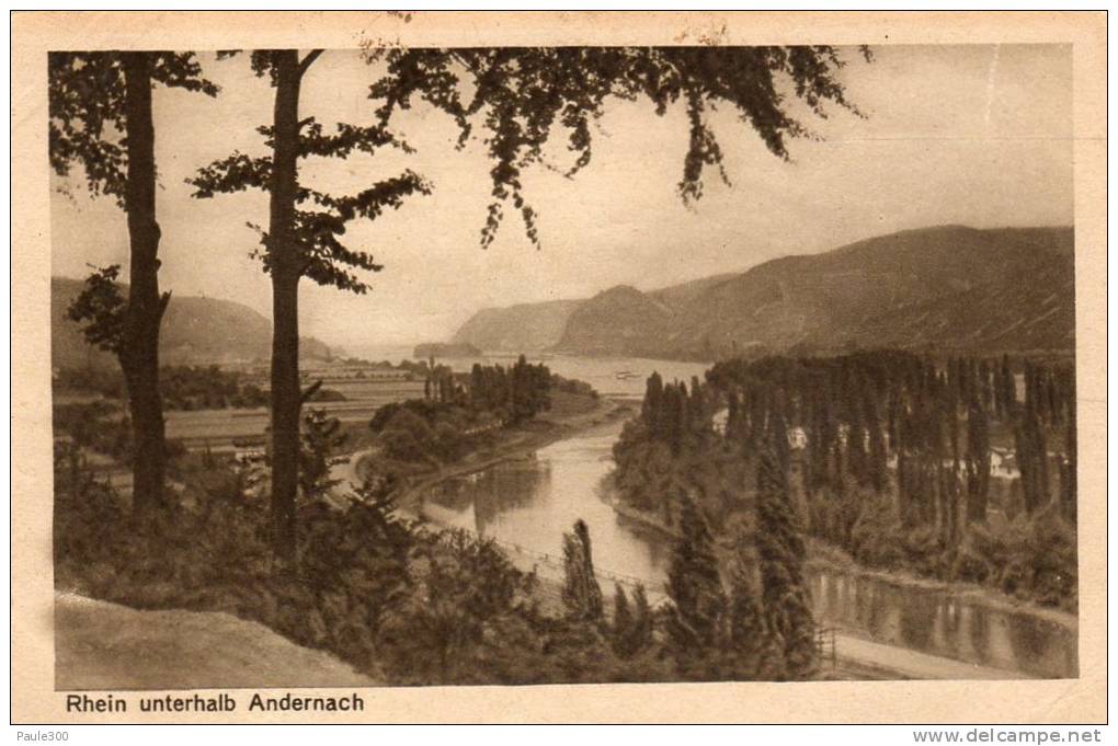 Rhein Unterhalb Andernach   L16 - Andernach