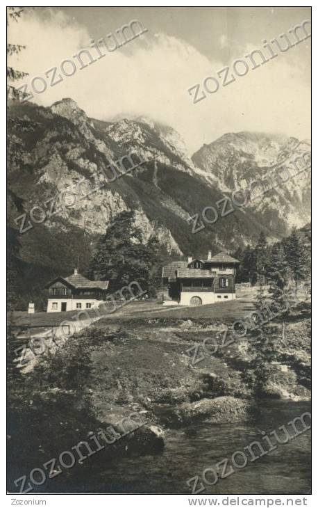 KAMNISKA BISTRICA ,SLOVENIA,vintage Old Photo Postcard - Slovenia