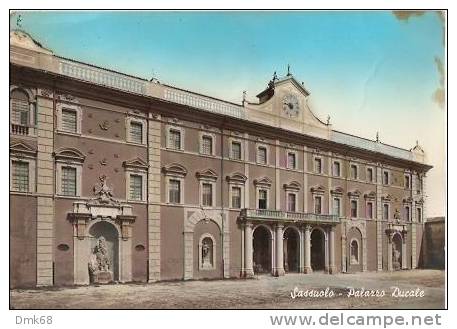 SASSUOLO ( MODENA ) PALAZZO DUCALE - ACQUERELLATA - 1963 - Modena