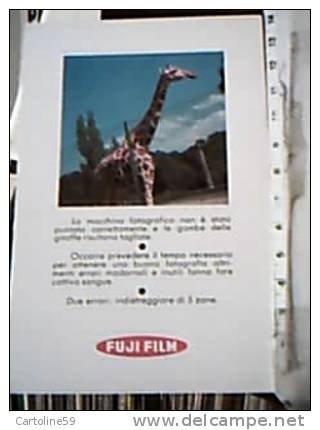 GIRAFFA FOTO  GIOCO FUJI FILM N1975  EA8265 - Giraffen